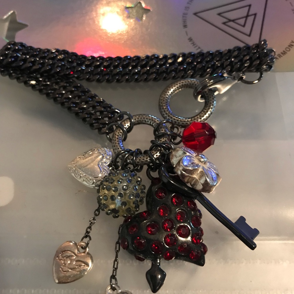 Betsey Johnson charm bracelet vintage
